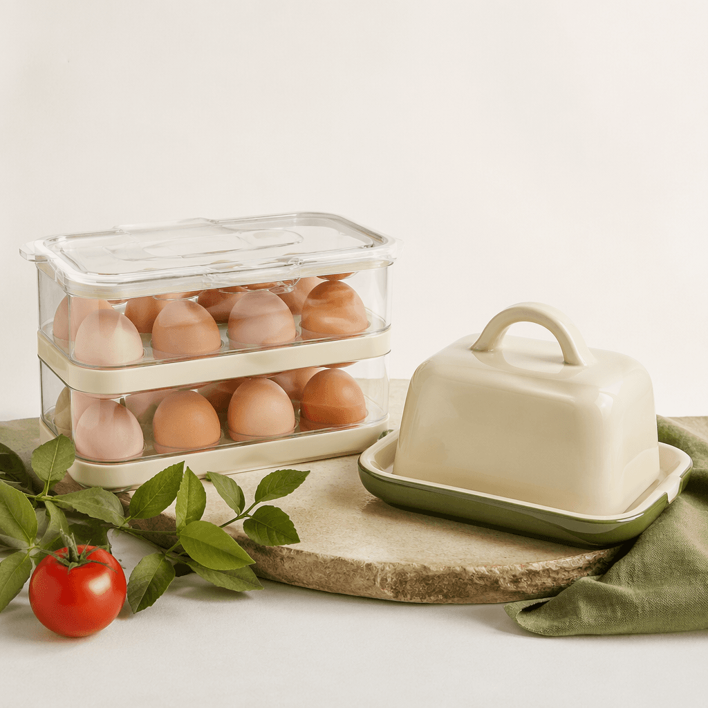 Egg & Butter Fridge Holder